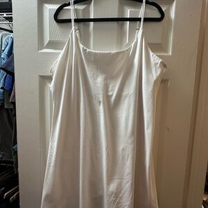 Abercrombie & Fitch Cream Slip Dress